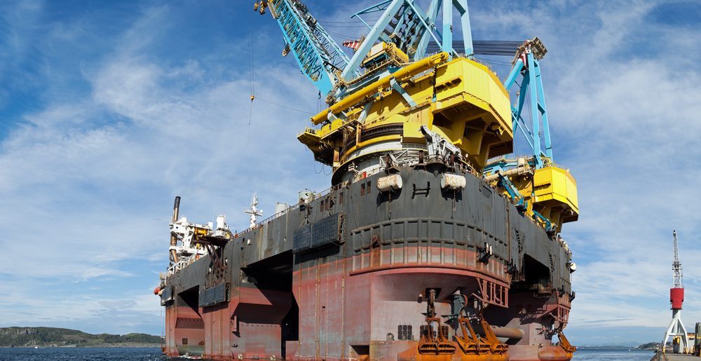 One of the world's largest floating cranes