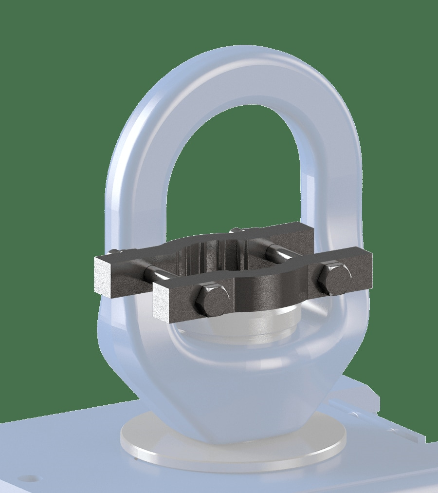 Swivel Lock for Automatic Hooks | Smart Lifting Solutions | Elebia