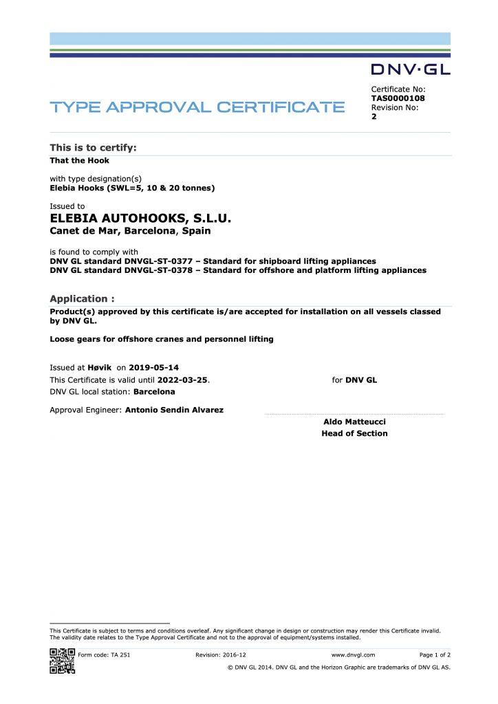 DNV Certification