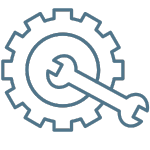 Icona pezzi di ricambio