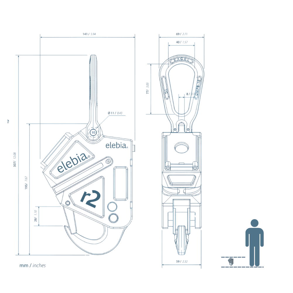 R2 specifications drawing